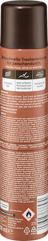 Balea Shampooing sec Brun 200 ml