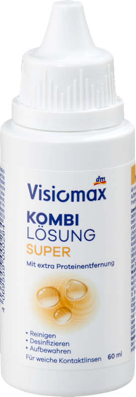 Visiomax Solution lentilles tout-en-un Super format voyage, 60 ml