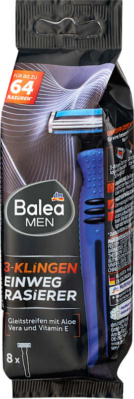 Balea MEN Rasoirs jetables 3 lames 8 pcs