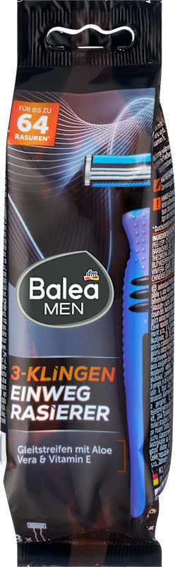 Balea MEN Rasoirs jetables 3 lames 8 pcs