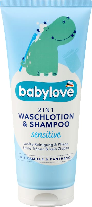 babylove Gel lavant & shampooing bébé 2en1 sensitive 200 ml