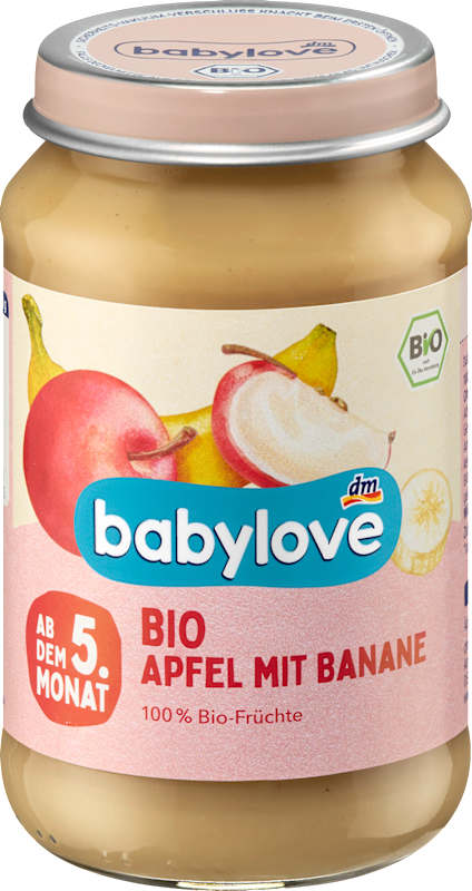 babylove Fruits pomme et banane dès 5 mois 190 g