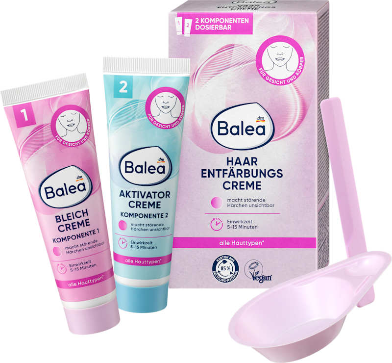 Balea crème décolorante poils 100 ml