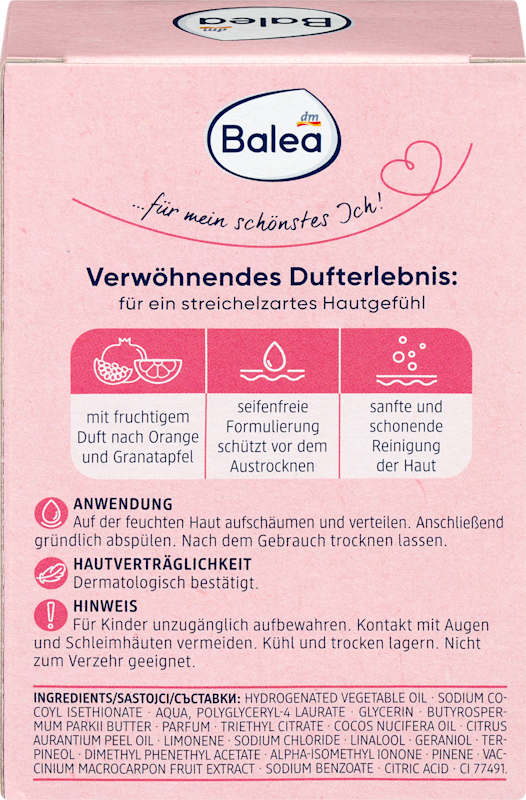 Balea Gel douche solide à l'huile de coco & beurre de karité 100 g