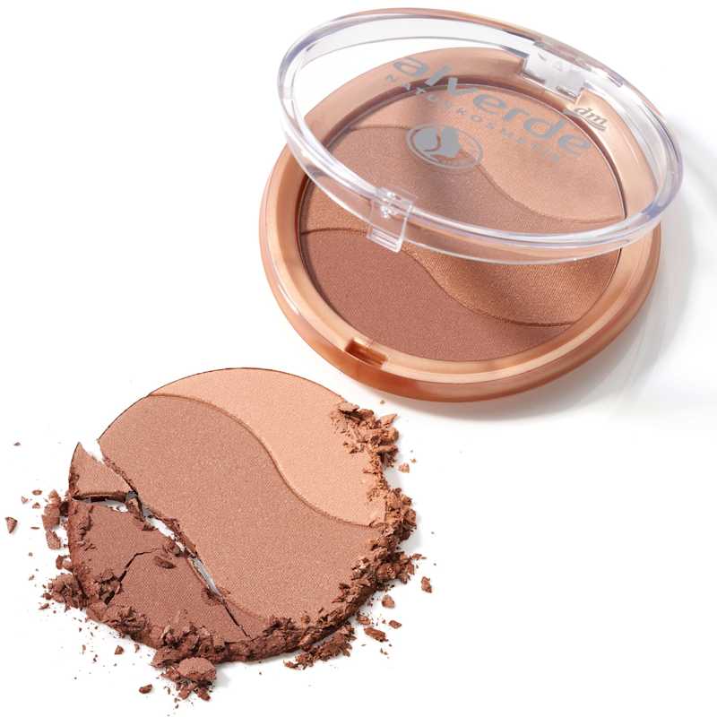 alverde NATURKOSMETIK Poudre bronzante Trio 9 g