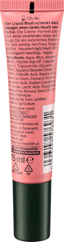 alverde NATURKOSMETIK blush liquide 20 Desert Rose 15 ml