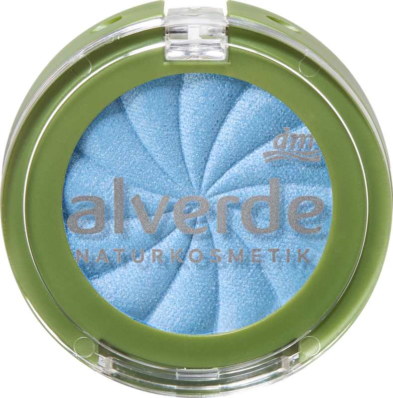 alverde NATURKOSMETIK Fard à paupières Mono 12 Aquatic Blue 1,5 g