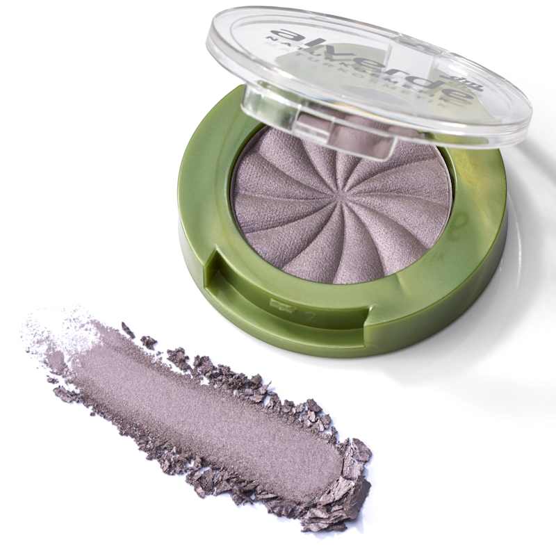 alverde NATURKOSMETIK Fard à paupières Mono 23 Pearly Grey, 1,5 g