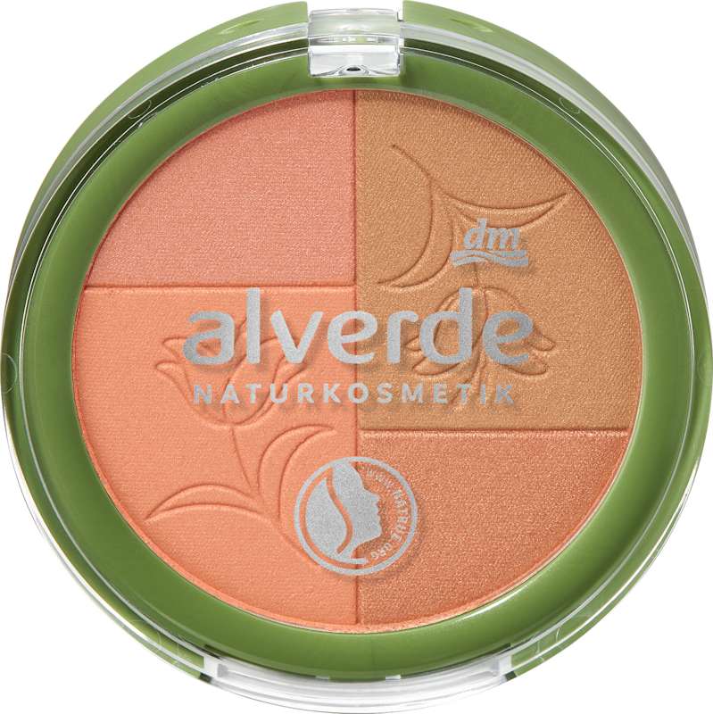alverde NATURKOSMETIK blush Multi-Color 30 Sunkissed Glow 9 g
