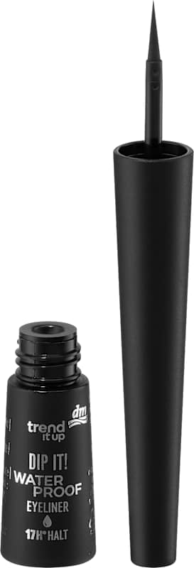 trend !t up eyeliner Dip it! Beginner's Waterproof 040 Black, 2,5 ml