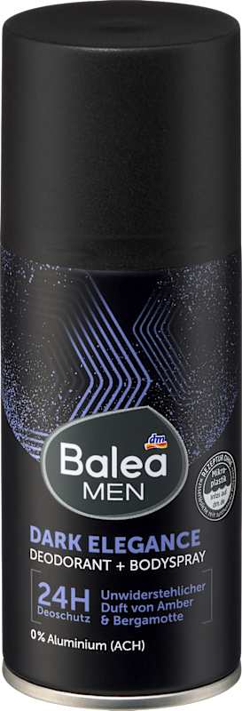 Balea MEN Déodorant Spray Dark Elegance 150 ml