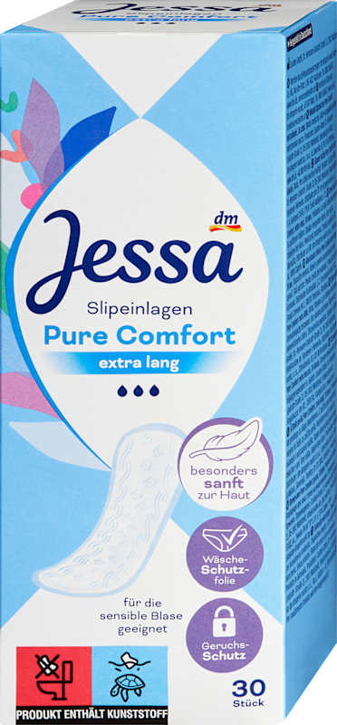 Jessa Protège-slips Pure Comfort extra long 30 pcs