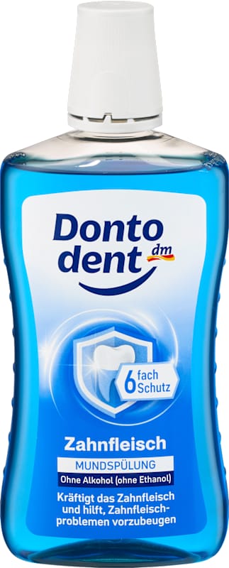 Dontodent bain de bouche soin gencives protection 6 en 1 500 ml