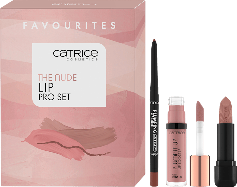 Catrice Coffret cadeau The Nude Lip Pro 3tlg, 1 St — produit allemand authentique au Maroc