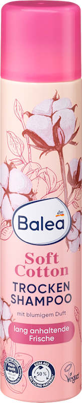 Balea Shampoing sec Soft Cotton 200 ml