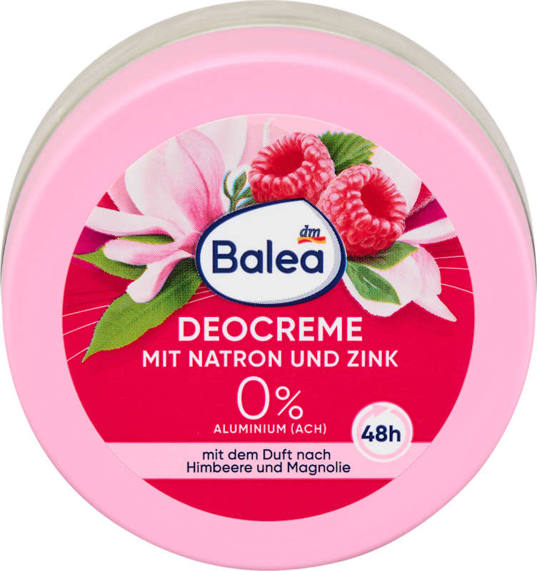 Balea crème déodorante au bicarbonate & zinc 50 ml