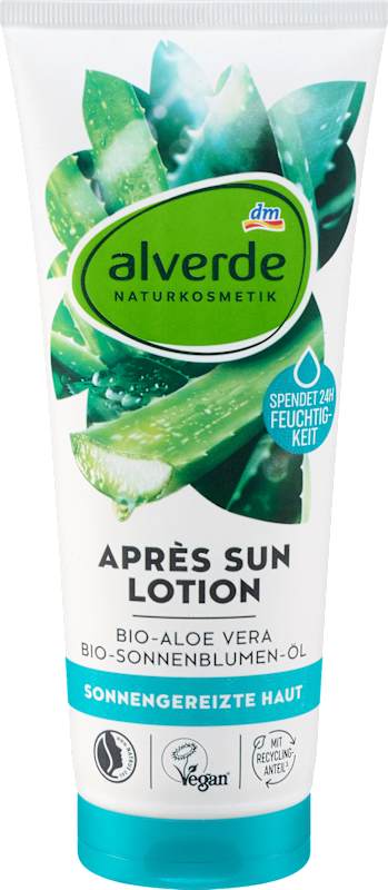 alverde NATURKOSMETIK Lotion après-soleil 200 ml