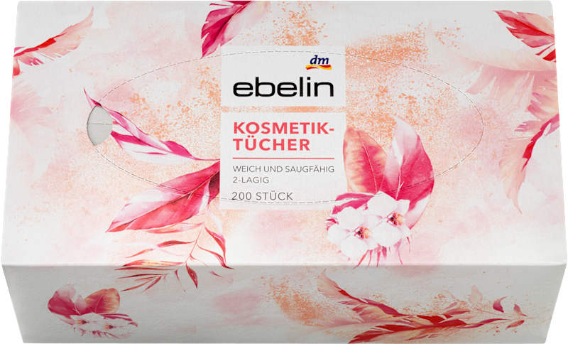 ebelin Mouchoirs cosmétiques 200 pcs