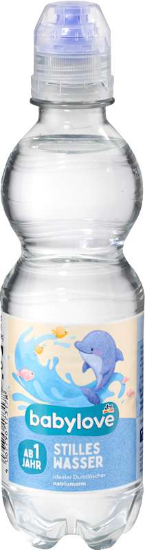 babylove eau plate dès 1 an, 330 ml jetable