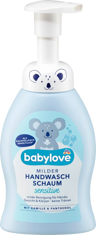 babylove Mousse lavante mains douce sensitive 250 ml