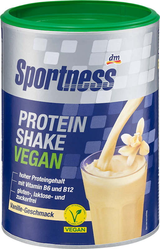 Sportness poudre protéinée shake vegan vanille 300 g