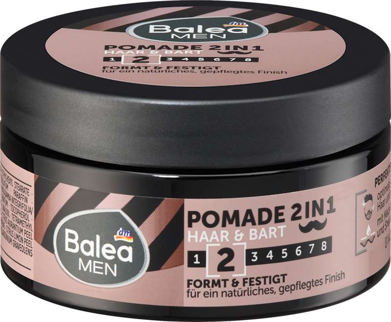 Balea MEN pommade cheveux & barbe 2en1 100 ml