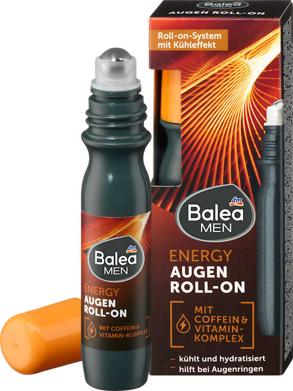 Balea MEN Roll-on contour des yeux Energy, 15 ml