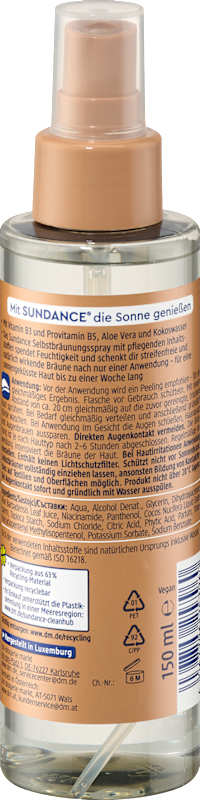 SUNDANCE Spray autobronzant TEINT 150 ml
