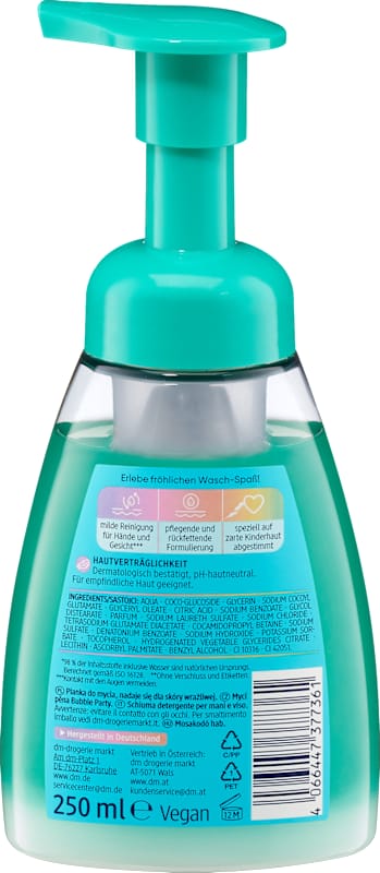 Balea mousse lavante Bubble Party, 250 ml
