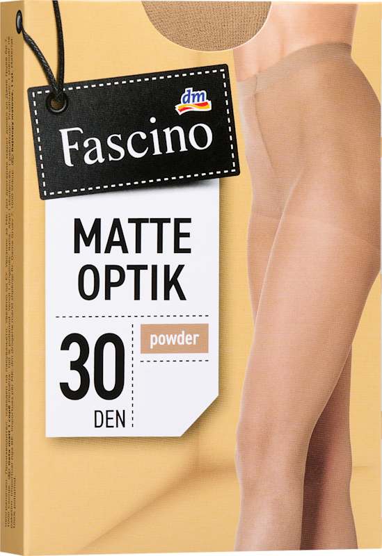 Fascino Collant mat poudré, Taille 42/44, 30 deniers