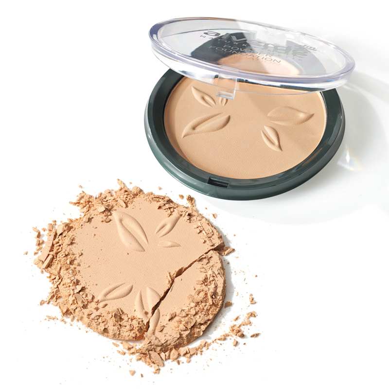 alverde NATURKOSMETIK Fond de teint poudre 10 Soft Ivory, 10 g