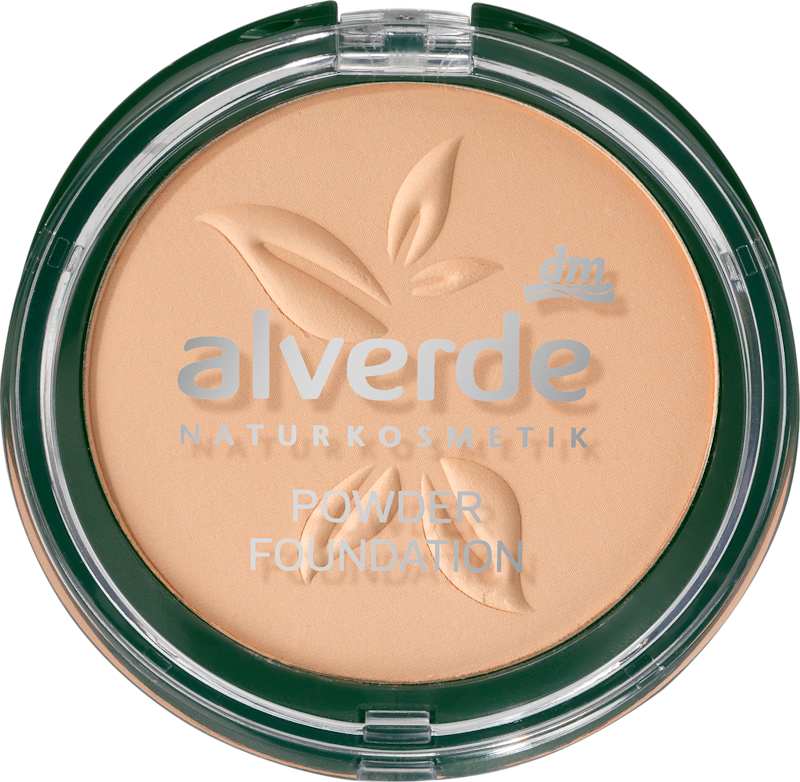 alverde NATURKOSMETIK Fond de teint poudre 20 Velvet Sand, 10 g