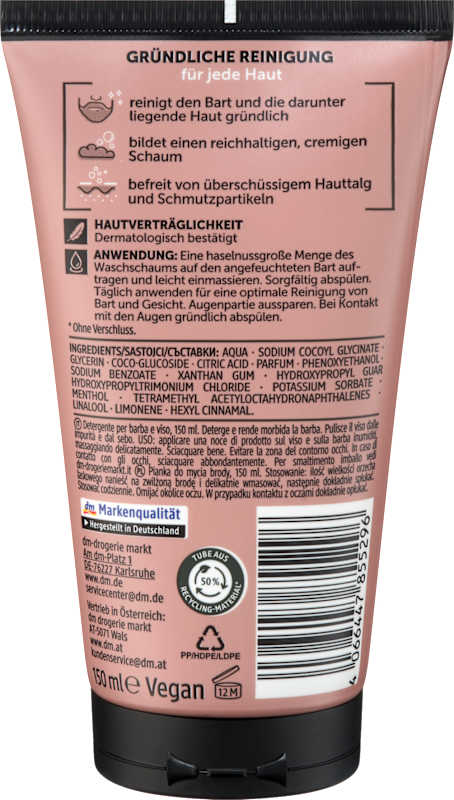 Balea MEN Mousse Nettoyante 150 ml