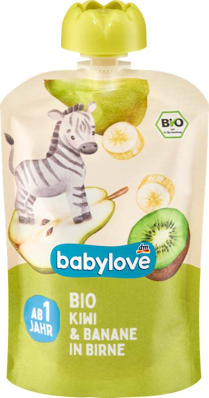 babylove Gourde kiwi & banane dans poire dès 1 an 100 g