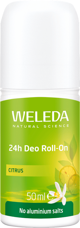 Weleda Deo Roll-on Citrus, 50 ml — produit allemand authentique au Maroc