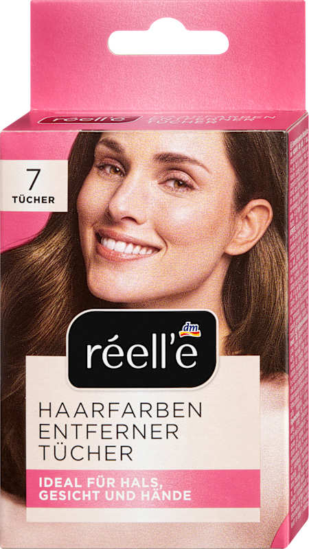 réell‘e Lingettes anti-taches de coloration, 7 pièces