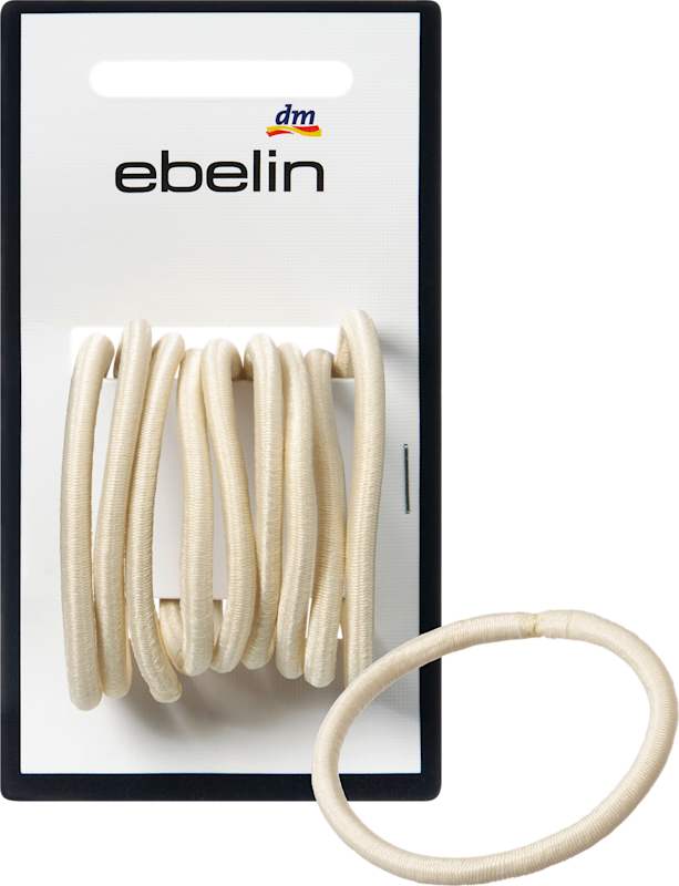 ebelin Élastiques épais, blond, 9 pc