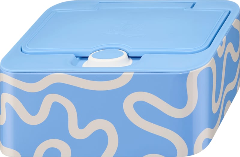 Sanft&Sicher Papier toilette humide Deluxe camomille boîte métal 50 pièces
