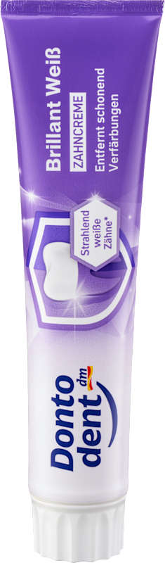 Dontodent Dentifrice Blancheur éclatante 125 ml