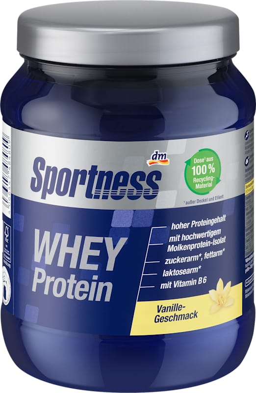 Sportness Poudre protéinée Whey goût vanille 450 g