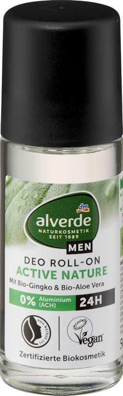 alverde MEN Déo roll-on Active Nature 50 ml
