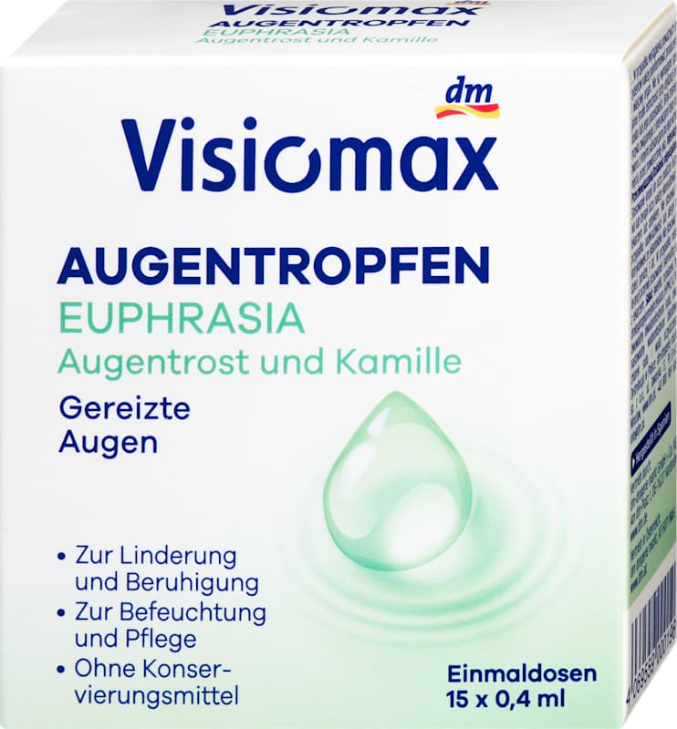 Visiomax Euphrasia gouttes pour les yeux 6 ml