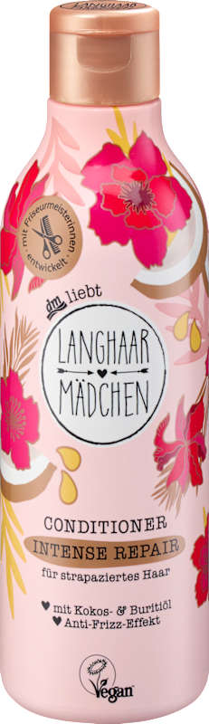 LANGHAARMÄDCHEN Après-shampoing Intense Repair, 250 ml