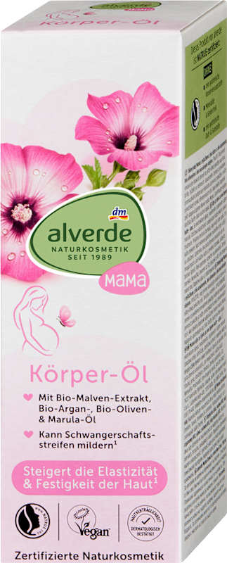 alverde NATURKOSMETIK huile corporelle Mama 100 ml