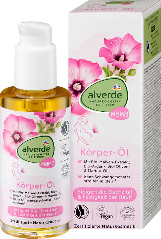 alverde NATURKOSMETIK huile corporelle Mama 100 ml