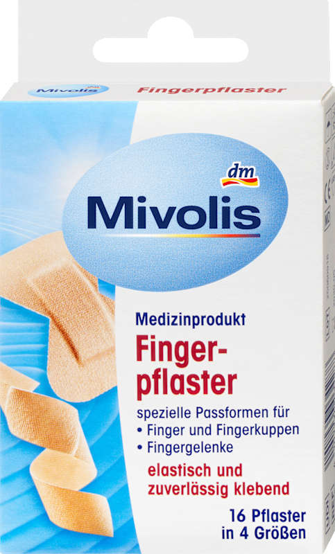Mivolis pansements pour doigts 16 pièces