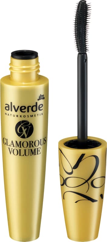 alverde NATURKOSMETIK Mascara Glamorous Volume, 17 ml