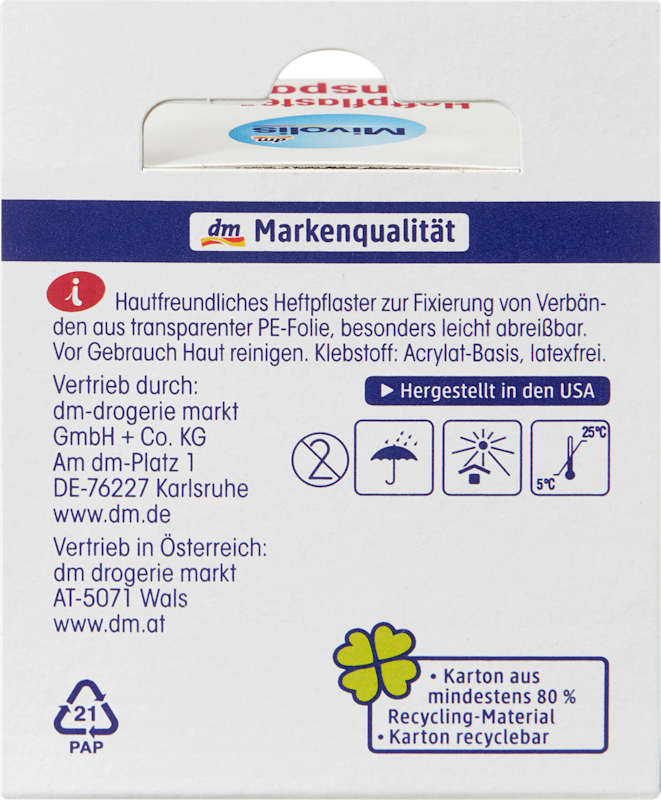 Mivolis Pansement transparent, 5 m