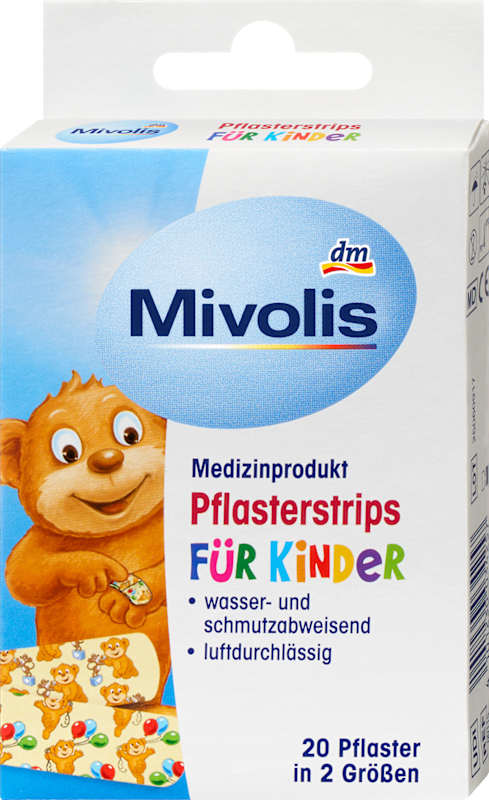 Mivolis Pansements pour enfants 20 pièces