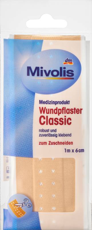 Mivolis Pansement Classic 1 m x 6 cm